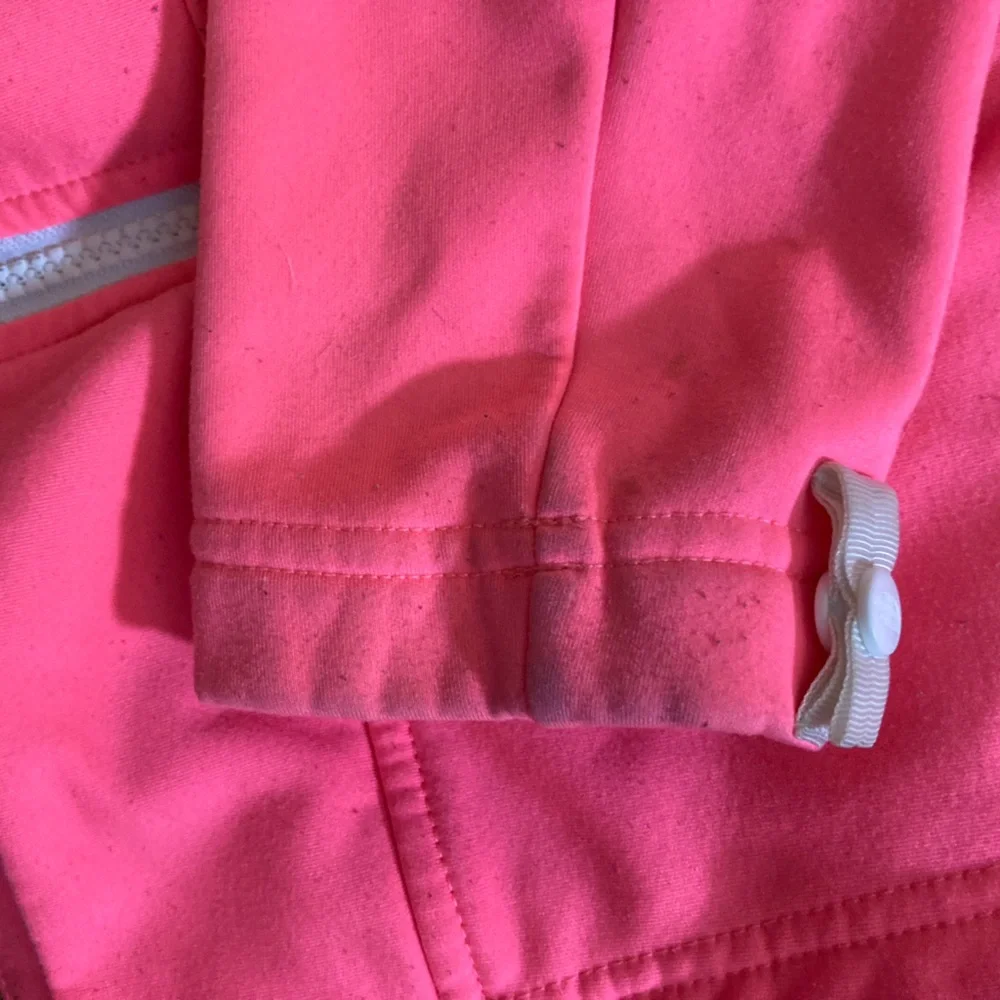 Hot pink Retro North Face fleece zip up jacket Women’s size medium - Picture 5 of 7
